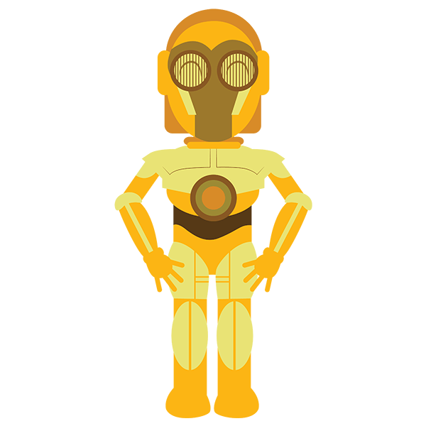 Stickers pour enfants: C3PO