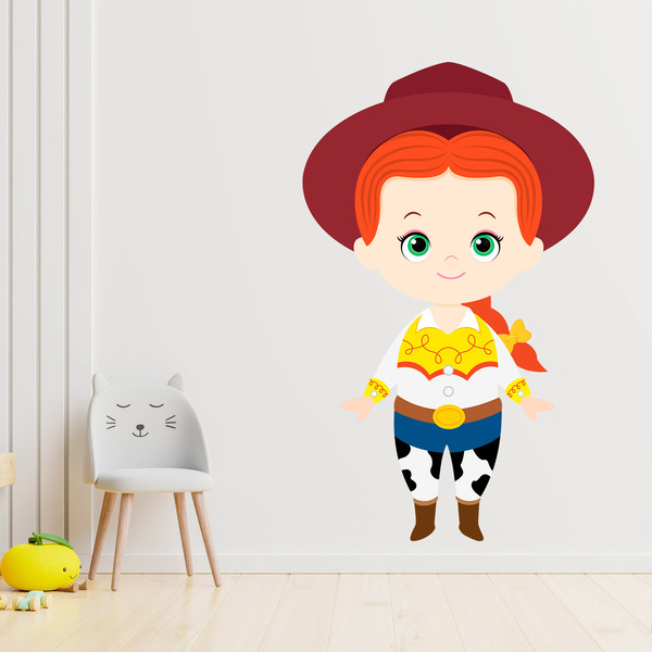 Stickers pour enfants: La cow-girl Jessie, Toy Story
