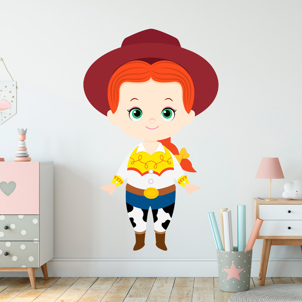 Stickers pour enfants: La cow-girl Jessie, Toy Story