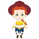 Stickers pour enfants: La cow-girl Jessie, Toy Story 6
