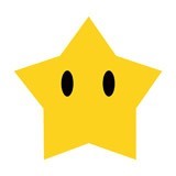 Stickers pour enfants: Grande Étoile de Mario Bros 6