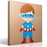 Stickers pour enfants: Captain America 4