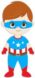 Stickers pour enfants: Captain America 5