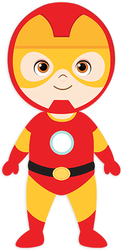 Stickers pour enfants: Ironman