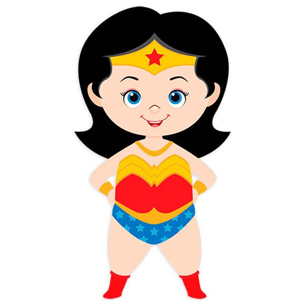 Stickers pour enfants: Wonder Woman