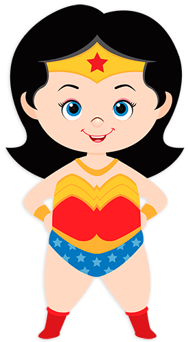 Stickers pour enfants: Wonder Woman