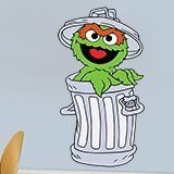 Stickers pour enfants: Oscar à la poubelle 3