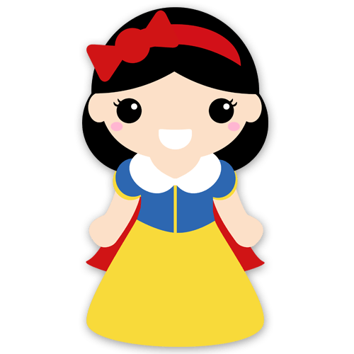 Stickers pour enfants: Blanche-Neige