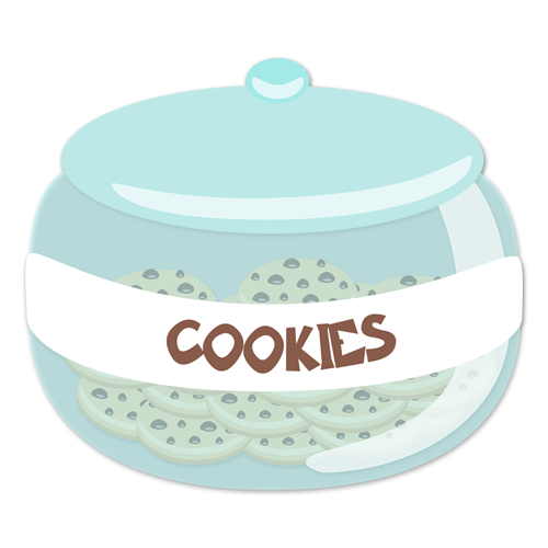 Stickers pour enfants: Cookie jar 