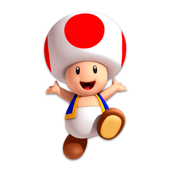 Stickers pour enfants: Toad