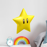 Stickers pour enfants: Étoile de Mario Bros 3