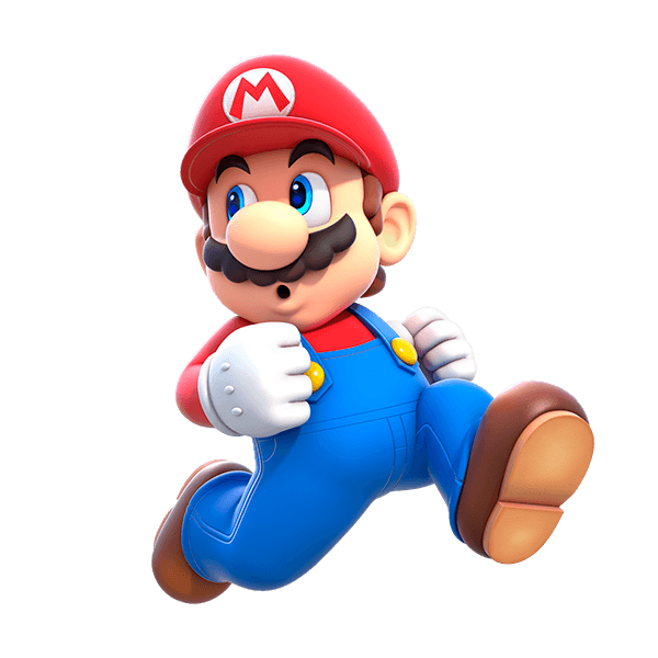 Stickers pour enfants: Mario Bros Fuir