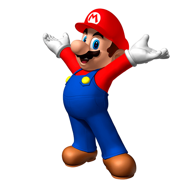 Stickers pour enfants: Mario Bros Joyeux