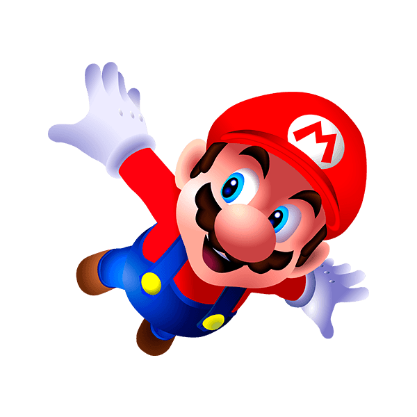 Stickers pour enfants: Mario Bros Volant