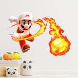 Stickers pour enfants: Mario Bros Boule de Feu 5