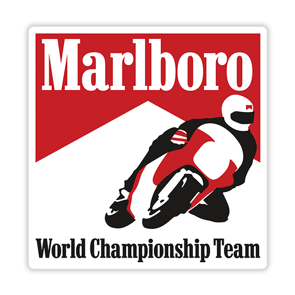 Autocollants: Marlboro Motos