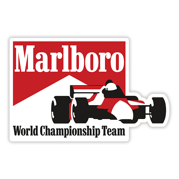 Autocollants: Marlboro Équipe du Championnat