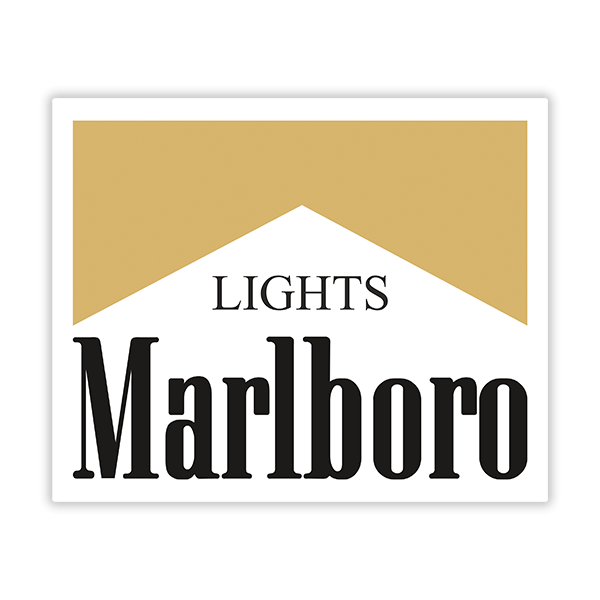 Autocollants: Marlboro Lights