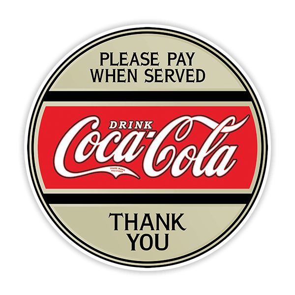 Autocollants: Drink Coca Cola