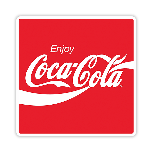 Autocollants: Enjoy Coca Cola