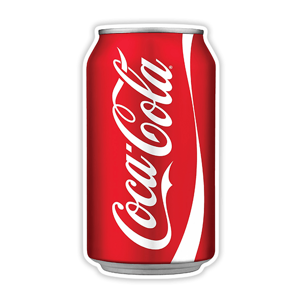 Autocollants: Canette de Coca Cola