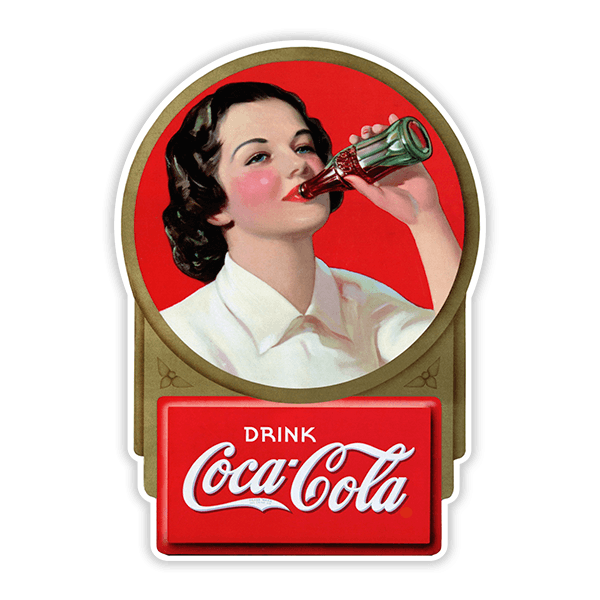 Autocollants: Coca Cola 60