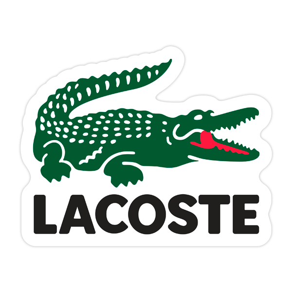 Autocollants: Lacoste