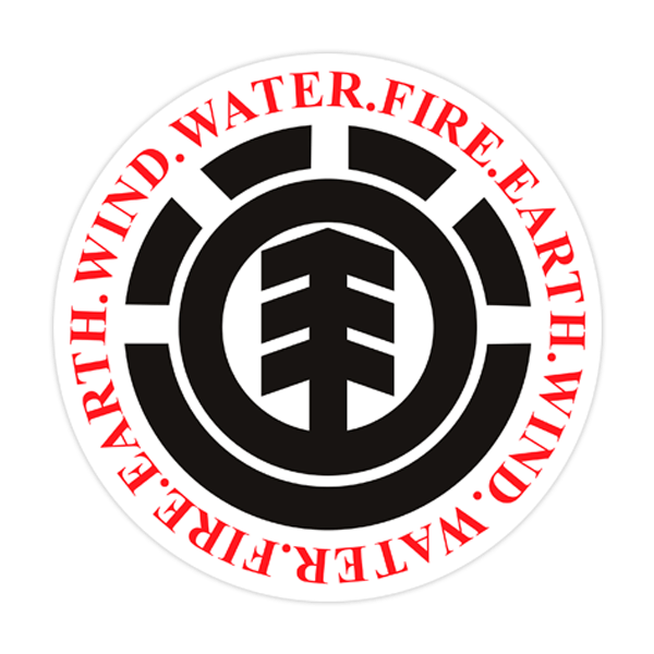 Autocollants: Element Water Fire