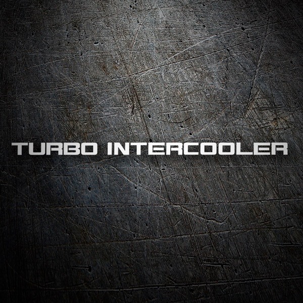 Autocollants: Turbo Intercooler