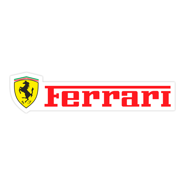 Autocollants: L'équipe Ferrari 