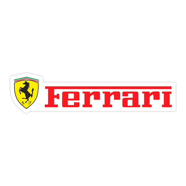Autocollants: L'équipe Ferrari