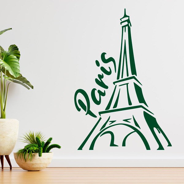 Stickers muraux: Tour Eiffel, Paris, France
