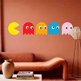 Stickers muraux: Pac-Man et 4 Fantômes 6
