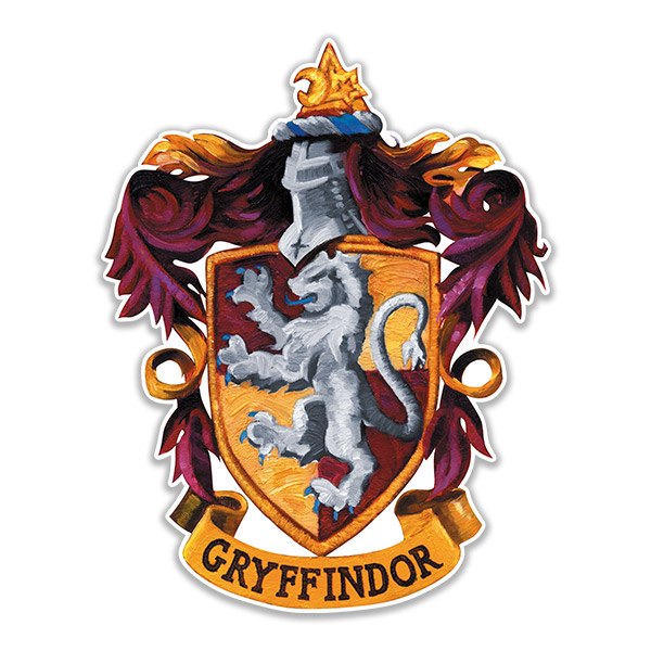 Stickers muraux: Emblème de Gryffondor Harry Potter
