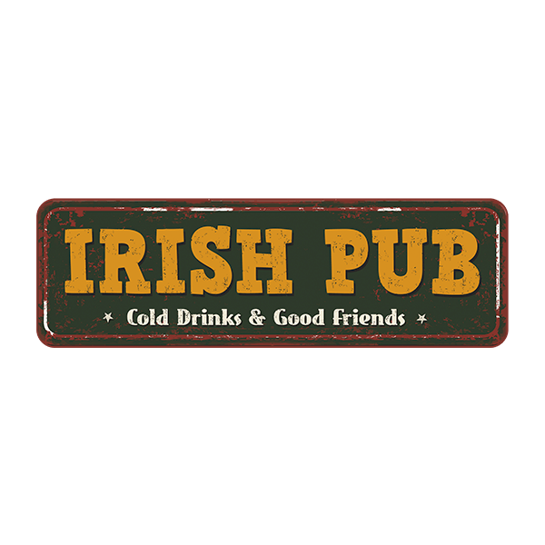 Stickers muraux: Irish Pub