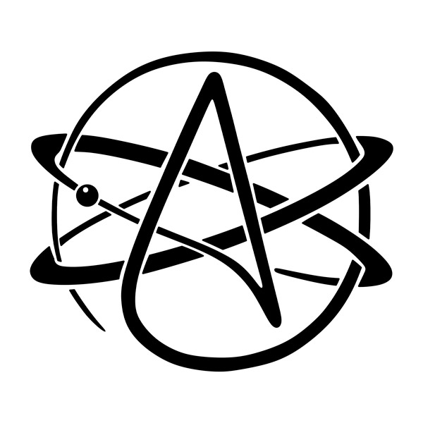 Stickers muraux: Symbole athée