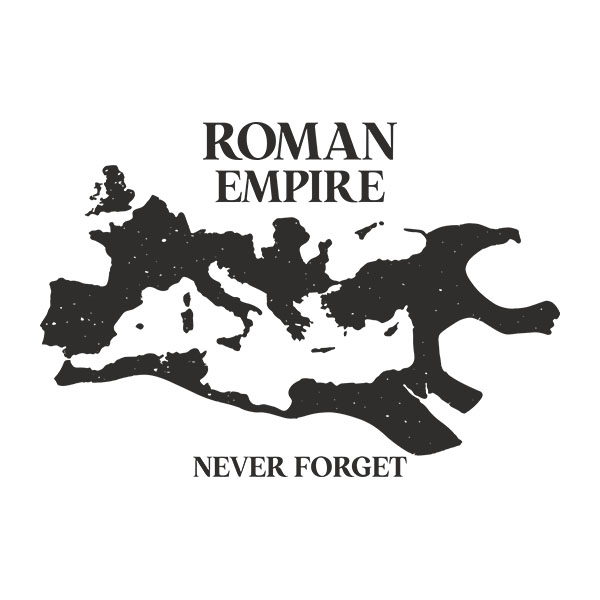 Stickers muraux: Carte de l'Empire romain.