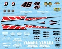 Autocollants: Kit Yamaha 50th Anniversary Valencia 2005  4
