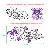 Stickers muraux: Fleur Temis 2