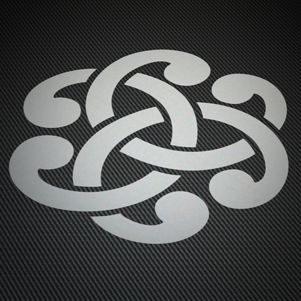 Autocollants: Symbole celtique 1