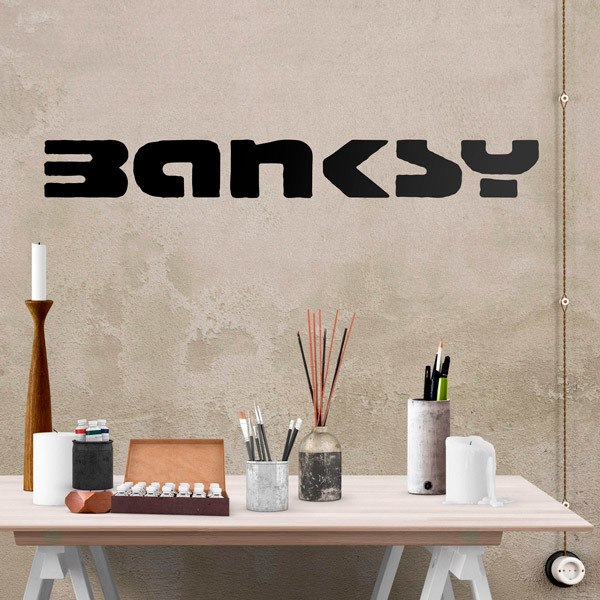 Stickers muraux: Banksy, Paroles
