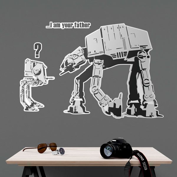 Stickers muraux: Banksy, Star Wars