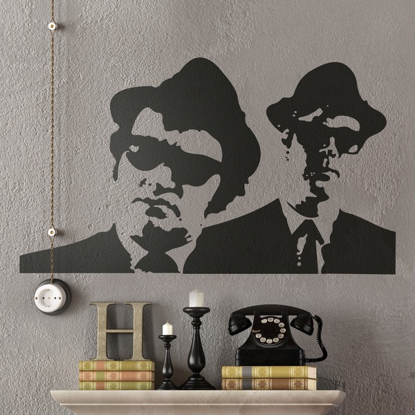 Stickers muraux: The Blues Brothers