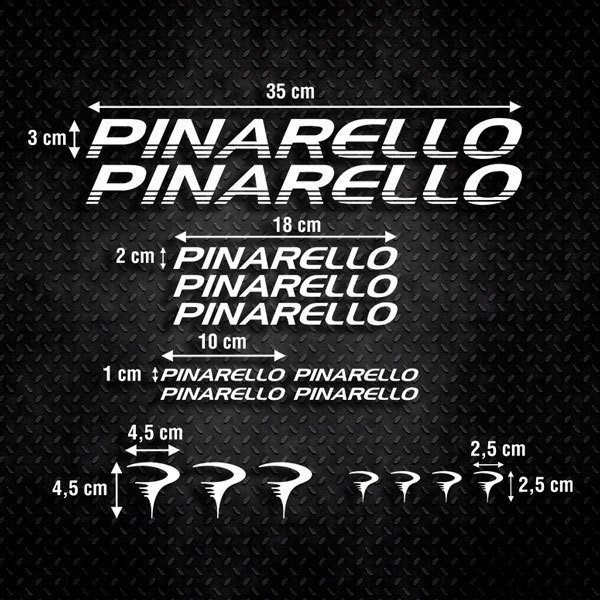 Autocollants: Kit Vélo Pinarello