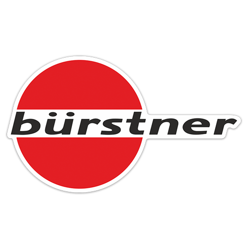 Stickers camping-car: Bürstner logo