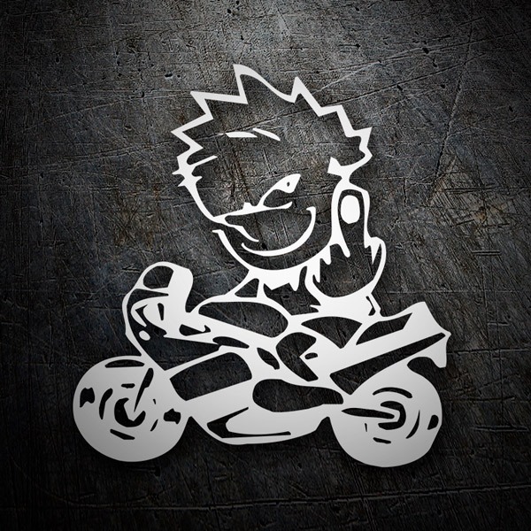 Sticker mural Velo Bad Boy WebStickersMuraux