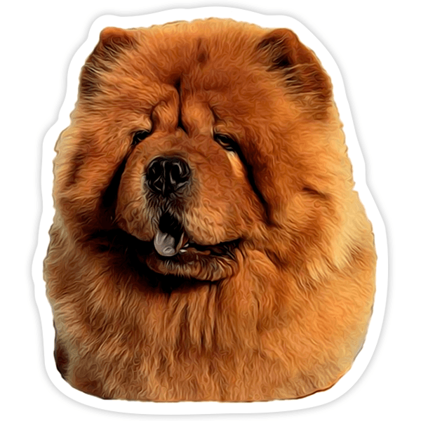 Autocollants: Chow Chow