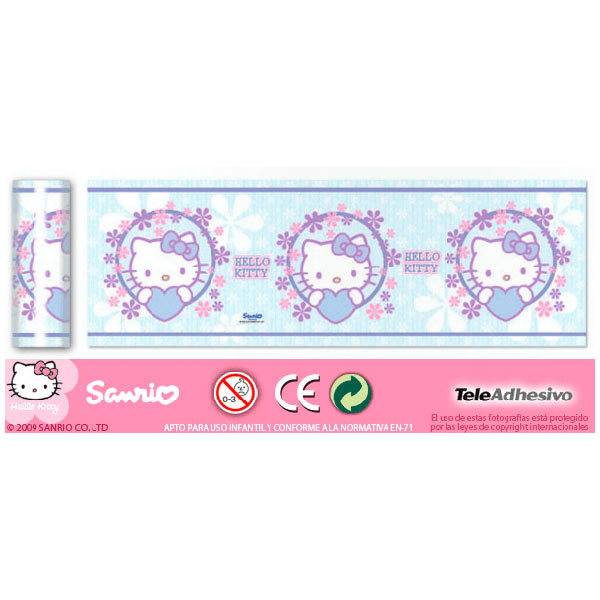 Stickers pour enfants: Frontière Hello Kitty