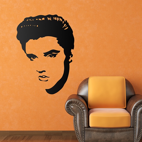 Stickers muraux: Elvis Presley Portrait