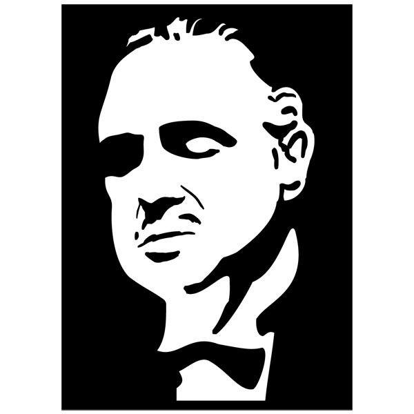 Stickers muraux: Vito Corleone